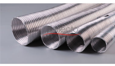 OEM Semi Rigid Aluminum Duct Diam 100mm Flexible Ducting Hose For Air Conditioning