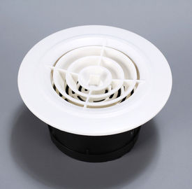 Wall Mounted Plastic Air Vents Swirl Diffuser Adjustable Air Outlet