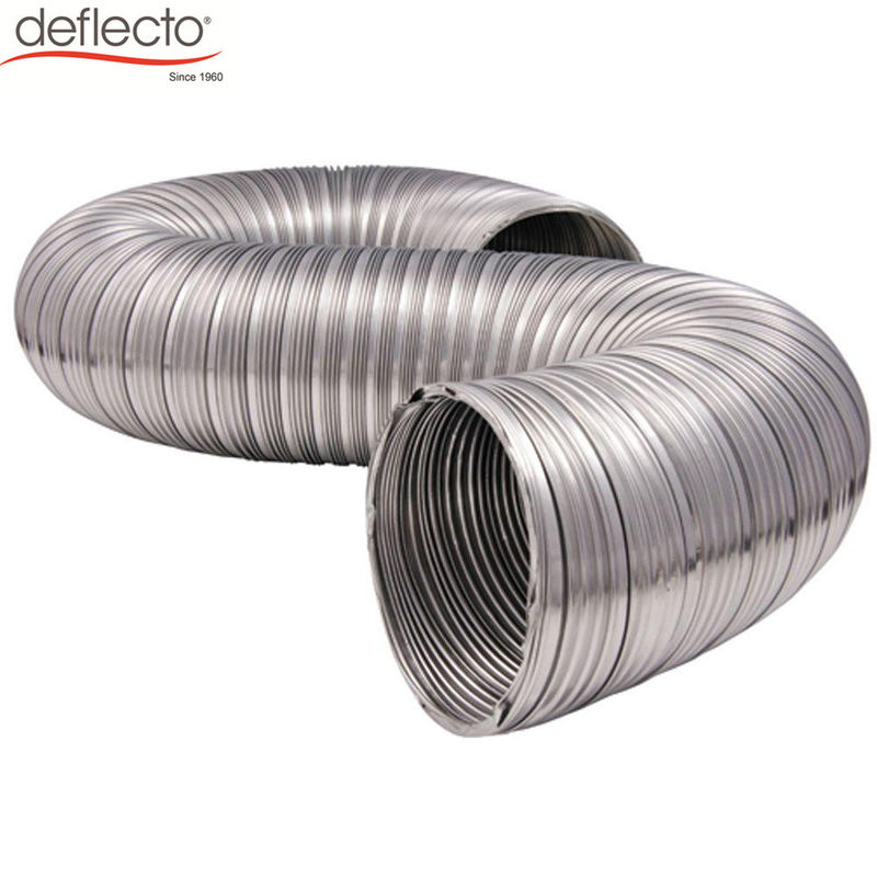 Flexible Pipe 10 Inch x 3M Semi Rigid Aluminum Duct HVAC Air System Ventilation System